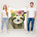 Search for sloth blankets Watercolor