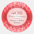 Search for 40th anniversary stickers Party