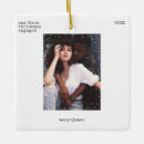 Search for our first married christmas tree decorations Engagement photo