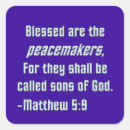 Search for peacemakers stickers Christian
