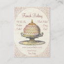 Search for paris business cards Pastry