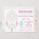 Search for dream big invitations Boho
