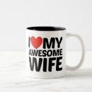 Search for awesome wife mugs Heart