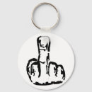 Search for fingers key rings Middle finger