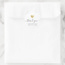 Search for rose gold wedding stickers Thank you