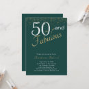 Search for emerald green and gold birthday invitations Typography
