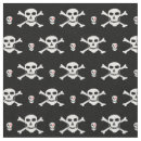 Search for halloween skull fabric Jolly roger