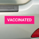 Search for vaccination bumper stickers Vaccinated