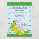 Search for pea in a pod baby shower invitations Blue