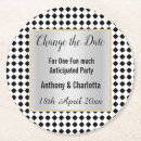 Search for black stamps coasters Elegant
