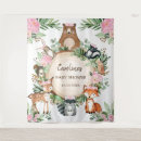 Search for woodland baby shower backdrops Girl