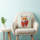 Search for red fox cushions Woodland