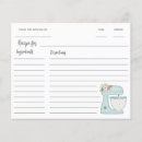 Search for cute recipe cards Modern