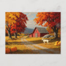 Search for autumn landscapes postcards Leaf