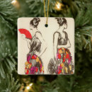 Search for fashion model christmas tree decorations Vintage