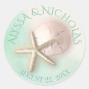Search for sand dollar wedding stickers Watercolor