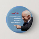 Search for mccain for president badges John