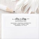Search for heart and arrow return address labels Modern