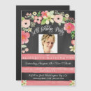 Search for photo 50th birthday invitations Floral