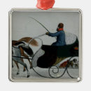 Search for horse and sleigh christmas tree decorations Snow