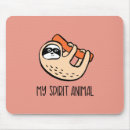 Search for sloth mousepads Funny