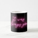 Search for fuchsia mugs Pink and black