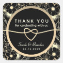 Search for black white gold stickers Vintage