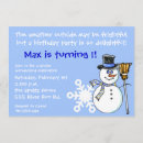 Search for winter onederland snowman invitations First