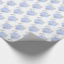 Search for baby boy wrapping paper Blue white