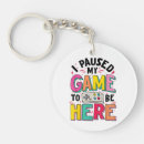 Search for funny gamer key rings Video