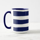 Search for navy blue and white stripes mugs Summer