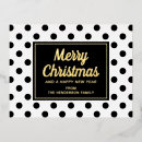 Search for black and white polka dots postcards Script