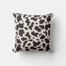 Search for black and white cow cushions Cowboy