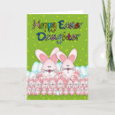 Search for daughter card easter cards Bunnies