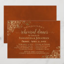 Search for orange rehearsal dinner invitations Formal