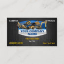Search for machinery business cards Construction