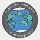 Search for earth globe stickers Space