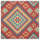 Search for red yellow blue pattern fabric Geometric