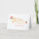 Search for step mom birthday cards Floral