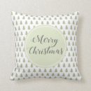 Search for green and white christmas cushions Simple