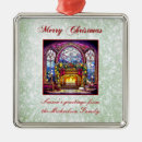 Search for stained glass christmas tree decorations Vibrant