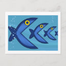 Search for fish eating postcards Food