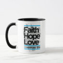 Search for faith hope love mugs God