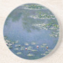 Search for lily coasters Claude monet