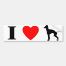Search for greyhound bumper stickers Silhouette