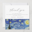 Search for starry night thank you cards Watercolor