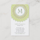 Search for ornament business cards Salon