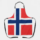 Search for norwegian aprons Norway flag