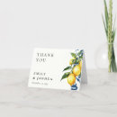 Search for lemon thank you cards Positano