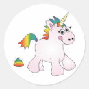 Search for rainbow poop stickers Unicorn